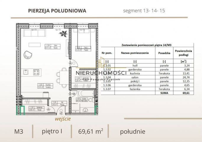 Mieszkanie Sprzedaż Biłgoraj Tadeusza Kuźmińskiego 3