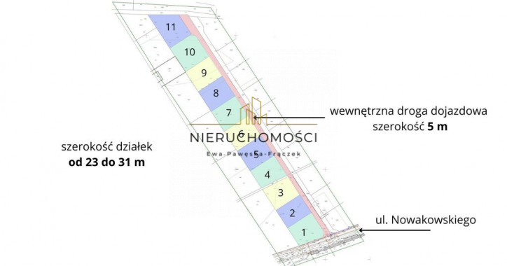 Działka Sprzedaż Biłgoraj Stanisława Nowakowskiego 2